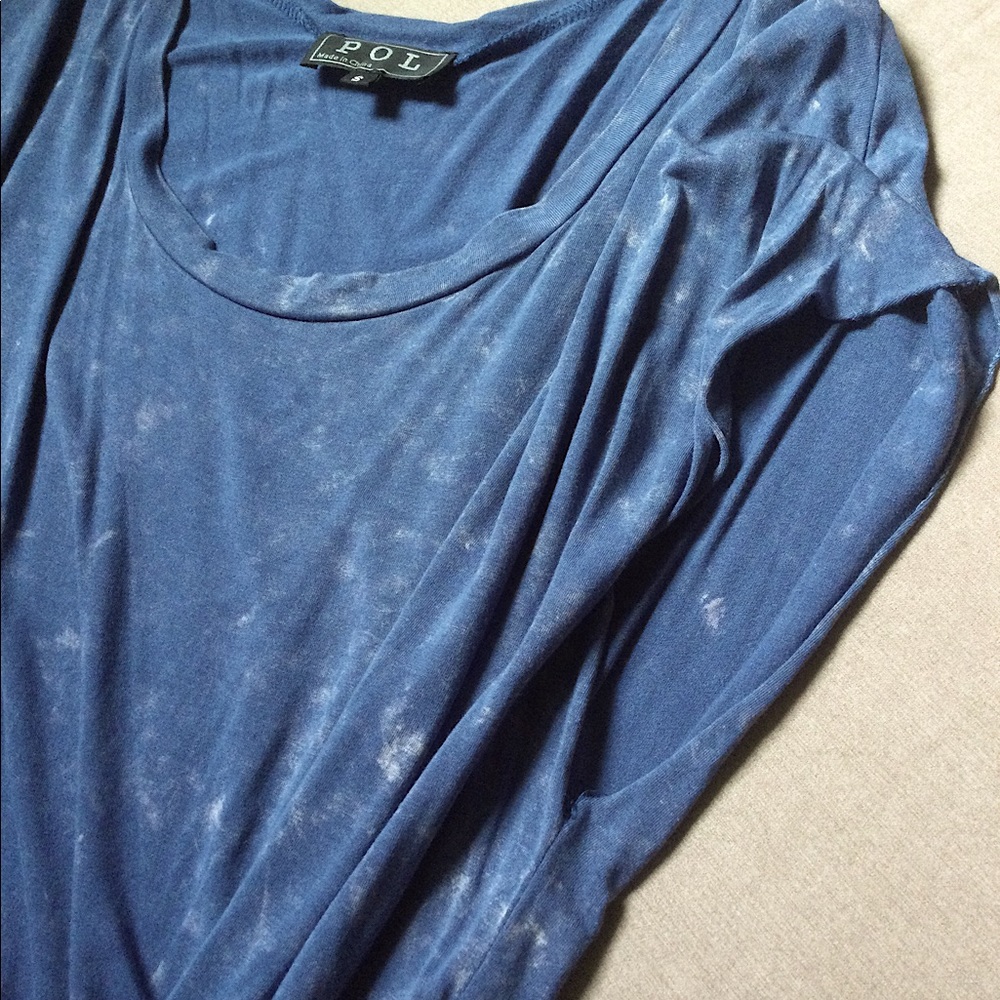 POL Draped Tee Top - Picture 2 of 8